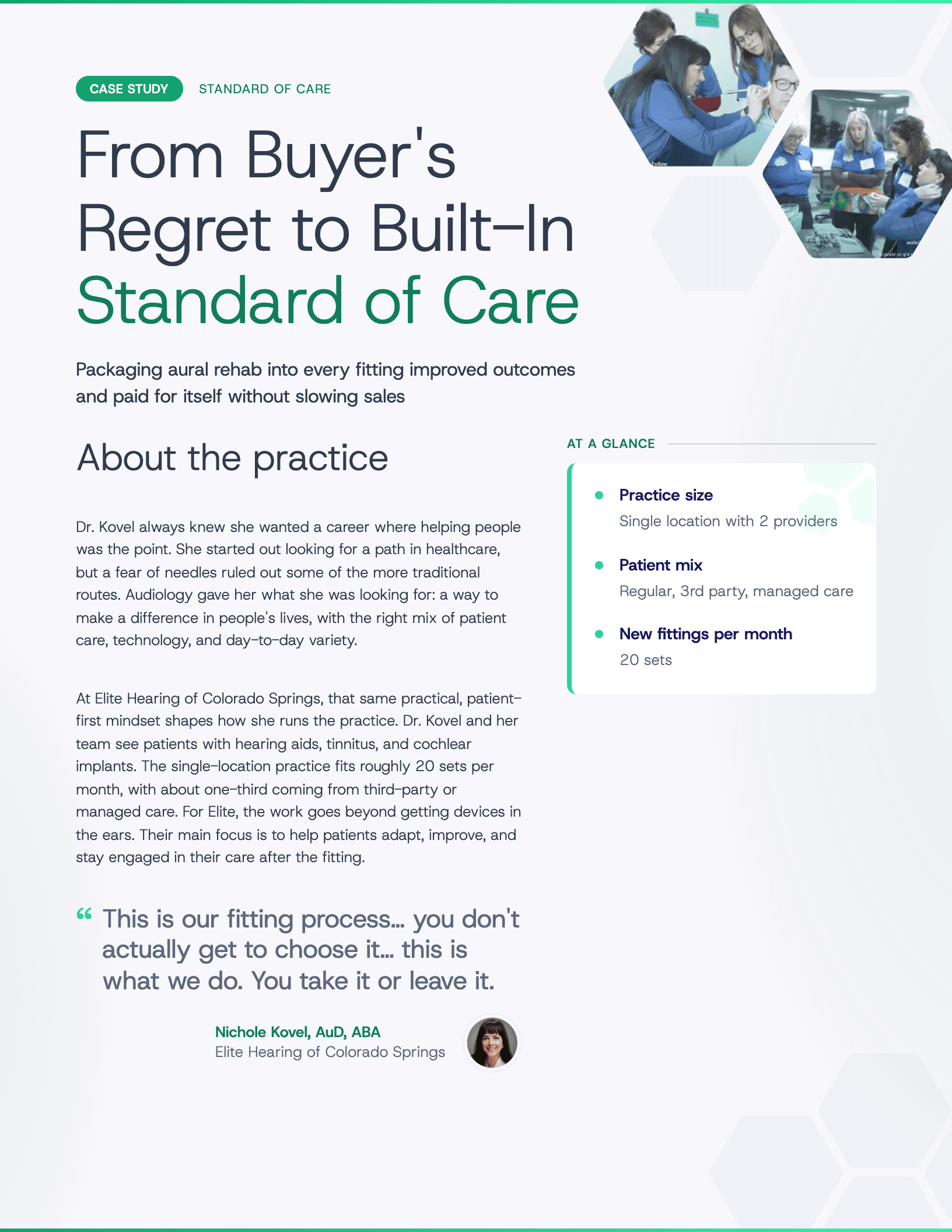 Automated Case Study System